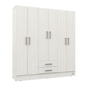 Placard ropero 6 puertas 2 cajones Mosconi Dakar VENEZIA