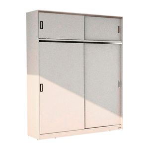 Placard 2 puertas corredizas 1,80 m. + baulera Dakar Mosconi WENGUE
