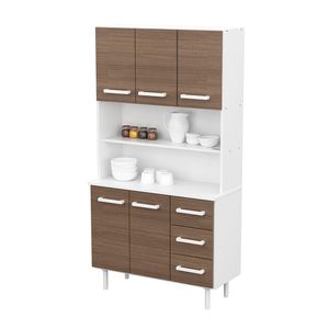 Mueble aparador organizador de cocina Mosconi FRENTE MARRON