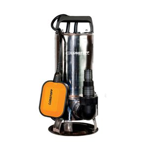 Bomba de acero inoxidable sumergible para agua sucia Lusqtoff 750 W