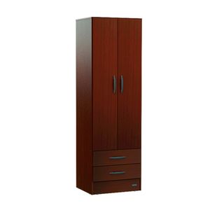 Placard ropero 2 puertas 2 cajones Mosconi Express CHOCOLATE