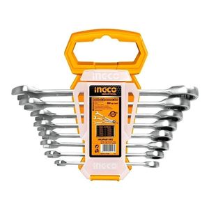 Juego Llaves Crique Combinadas 8pzs 8-19 Mm Industrial Hkspar1082