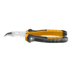 Pinza De Punta Curva 6` /160mm Ingco Hbnp08168