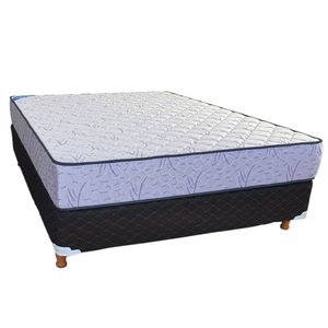 CONJUNTO SOMMIER TOPACIO ESMERALDA 1.40 X 1.90