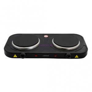 Anafe Electrico Doble Winco 2000 W Potencia 2 Hornallas