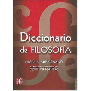 DICCIONARIO DE FILOSOFIA - ABBAGNANO, NICOLAS