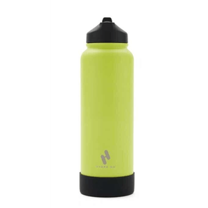 Botella Termica Hydra Go Acero Inoxidable 1000Ml - Verde Lima/Negro