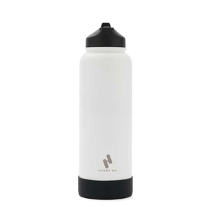 Botella Termica Hydra Go Acero Inoxidable 1000Ml - Blanco/Negro