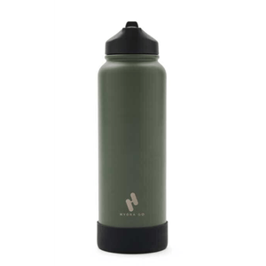 Botella Termica Hydra Go Acero Inoxidable 1000Ml - Verde/Negro