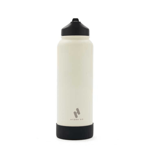 Botella Termica Hydra Go Acero Inoxidable 1000Ml - Crema/Negro