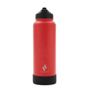 Botella Termica Hydra Go Acero Inoxidable 1000Ml - Rojo/Negro