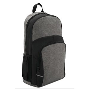 Mochila Tahg Floki Gris Claro  Negro