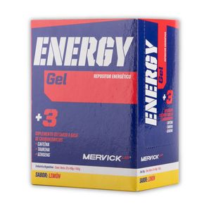 Energy Gel x 12 Sabor: Limón Mervick Lab