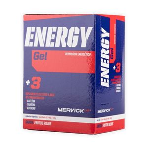 Energy Gel x 12 Sabor: Frutos Rojos Mervick Lab