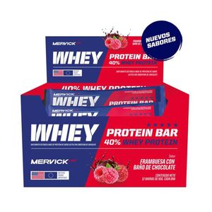 Protein Bar x 12 Sabor: Frambuesa Mervick Lab