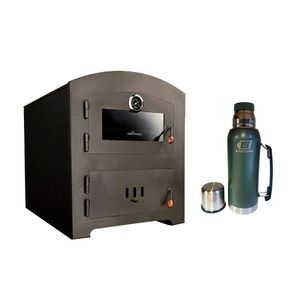 Combo Horno Tromen A Leña Tango Apoyo + Termo Lusqtoff Tl1-9