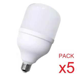 LAMPARA LED ALTA POTENCIA HI-POWER 30W E27 LUZ DIA TBCin Pack x5