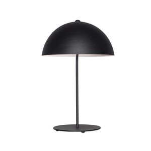 Lampara Velador Fijo Moderno Faroluz Negro 5350-a