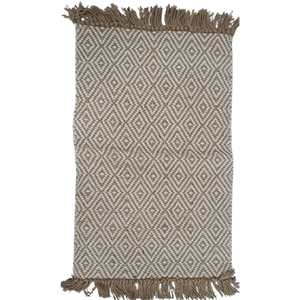 Alfombra Diamond 90x150 cm de Algódon y Yute