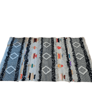 Alfombra de Algodon 90x150 cm Multicolor