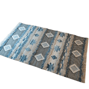 Alfombra de Algodon 90x150 cm Marfil