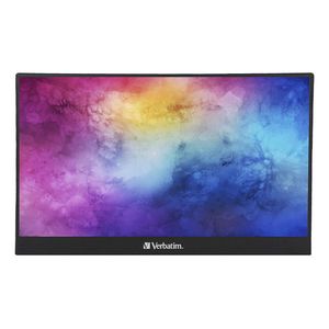 Monitor Portátil Verbatim 15.6 Pulgadas Pantalla Táctil Fhd