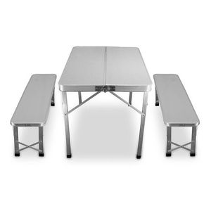 Mesa Spinit Camping Plegable Regulable Aluminio