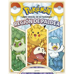 POKEMON - LIBRO OFICIAL DE ACTIVIDADES REGION DE PALDEA - MONTENA