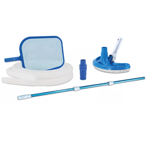 Kit Limpieza Pileta Pearl (barrefondo Saca Hojas Mango)