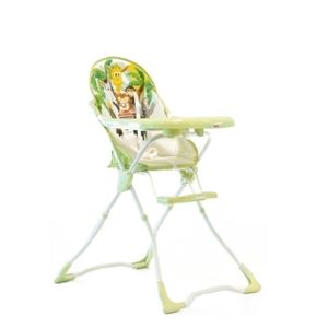 Silla De Comer Bebesit Eco Alta Plegable 6200-A Verde