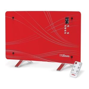 Calefactor Eléctrico  Panel Liliana Ppv510  Rojo Y Gris.