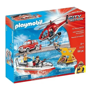 Playmobil City Action Rescate De Incendios 9319 Intek