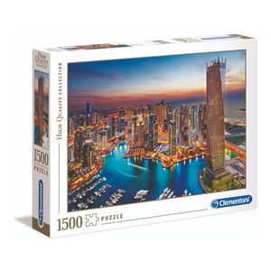 Puzzle Rompecabezas 1500 Pzs Dubai Marina Clementoni 31814