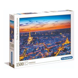 Puzzle Rompecabezas 1500 Pzs Vista De París Clementoni 31815