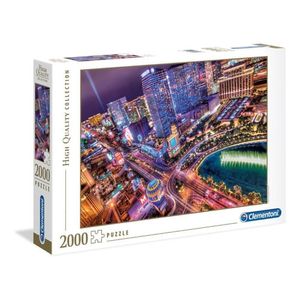 Puzzle Rompecabezas 2000 Pzs Las Vegas Clementoni 32555