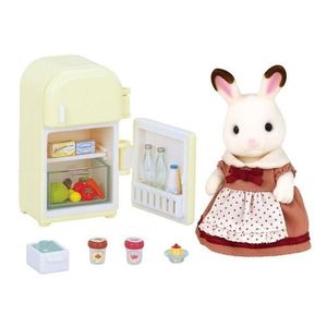 Sylvanian Mama Conejo Chocolate Con Set De Heladera 5014sy