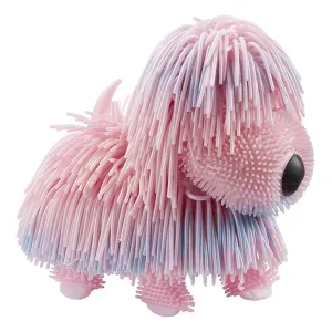 Peludito Shine Perrito Perlado Movimiento Y Sonido Rosa Wd188p