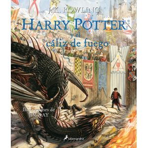 HARRY POTTER Y EL CALIZ DE FUEGO 4 ILUSTRADO - Rowling, J.K.