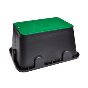 Caja para válvulas de riego Hunter Rainbird rectangular jumbo