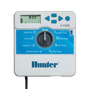 Programador de riego automático 2 zonas Hunter X-Core