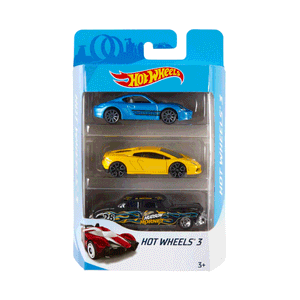 Hot Wheels Pack de 3 vehículos