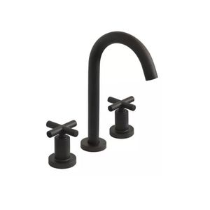 Griferia Baño Lavatorio Peirano Black Velvet 60-190 Metalico
