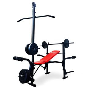 Multigimnasio Banco Multiestacion Randers Dorsalera Pesas