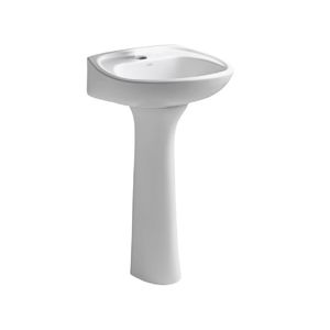 Vanitory bacha 1 agujero + columna Ferrum Andina
