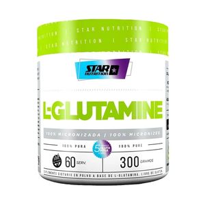 L-Glutamine 300gr Sabor: Sin Sabor Star Nutrition