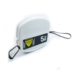Cinta métrica cromada plástica x 5m Diamante ALFA5
