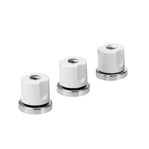 Griferia Bidet Peirano MALBA 70-059 con Tansferencia Cromado y Blanco