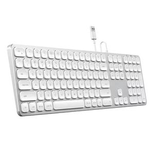 Teclado De Aluminio Satechi Con Cable Usb Key Pad Apple iMac
