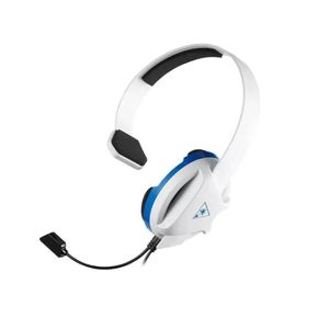 Auricular Headset Gamer Turtle Beach Recon Chat Ps4 Xbox 3.5 Blanco