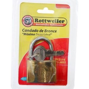 Candado Bronce Pesado 60mm Rottweiler Evol0253